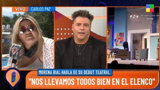 More Rial dio una entrevista a Intrusos y le consultaron sobre su vida sentimental: ¿Conociste a alguien estos días?