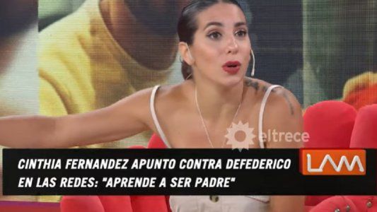 El descargo de Cinthia Fernández contra Matías Defederico tras publicar sus chats privados: Fue al juzgado a decir que no podía pagar la deuda