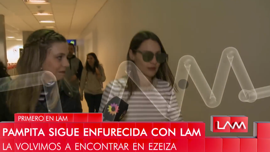 Pampita volvió a encontrarse con la notera de Ángel de Brito y... ¡mirá lo que pasó!