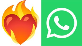 Qué significa el emoji del corazón en llamas de WhatsApp y cómo se debe usar correctamente.
