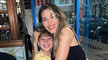 Momo, el hijo de Jimena Barón y Daniel Osvaldo, actuó en el show de su mamá