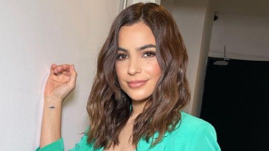 Agustina Cherri mostró sin querer y por primera vez la carita de su hijo Bono