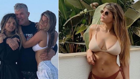 El destape de Delfina, una de las hijas de Fernando Burlando que sueña con ser famosa