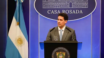 Ravier ratificó el rumbo del plan económico: La motosierra no se apagará