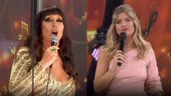 Moria Casán comenzó picante en el “Cantando 2020” y no dudó en ponerle los puntos a Laurita: “Te voy a llamar…”