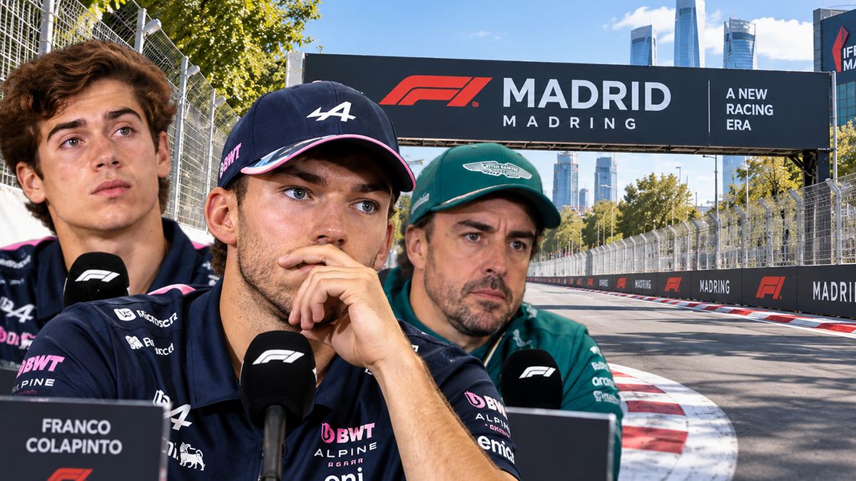 Preocupación en la Fórmula 1 por el nuevo circuito de Madrid. (Foto: IA)