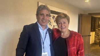 Caputo defendió el programa económico de Milei en la cumbre del G20 y se reunió con Kristalina Georgieva