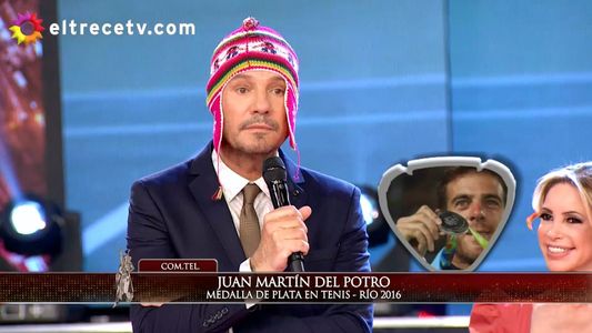 Del Potro dialogó con Tinelli: Me llena de orgullo darle otra medalla al país