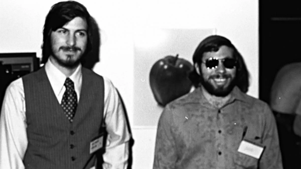 Steve Jobs y Steve Wozniak.