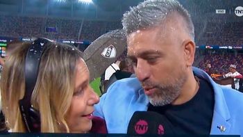 El incómodo momento de Ángela Lerena con la mujer del presidente de Plantense en medio de los festejos