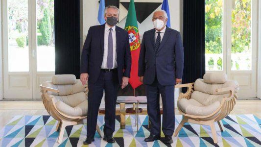 Alberto Fernández logró el respaldo de Portugal en la negociación con el FMI