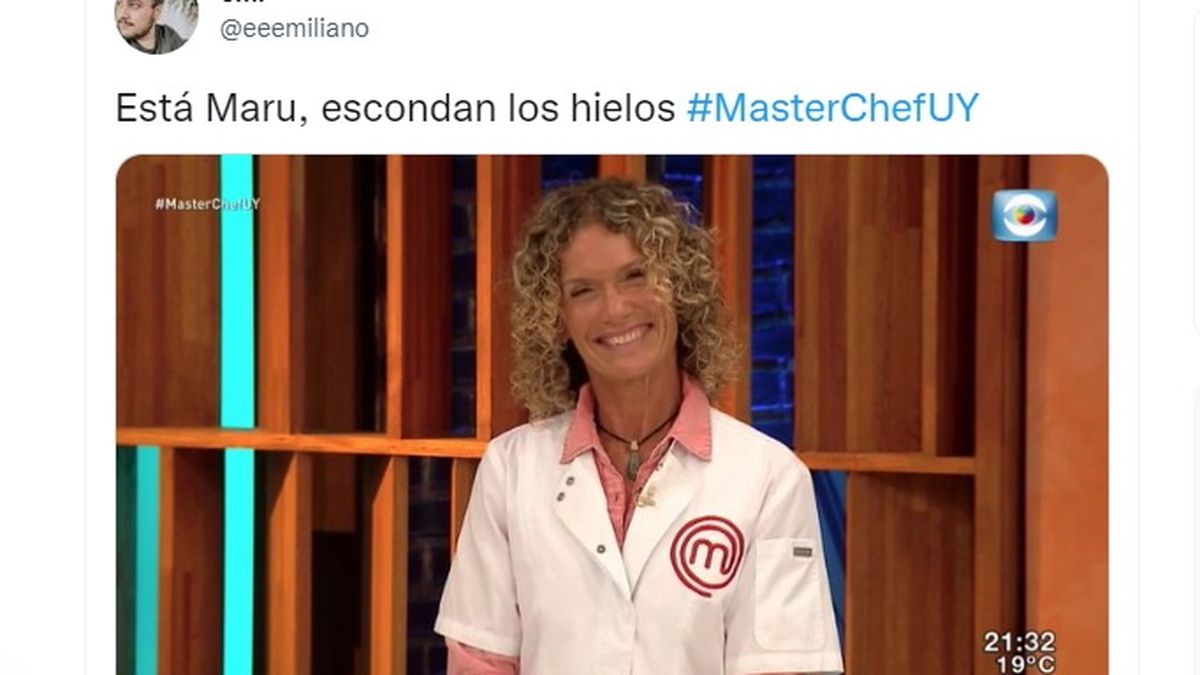 Algunos de los memes tras la aparición de Maru Botana en la versión uruguaya de MasterChef Celebrity. 