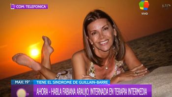 Fabiana Araujo después de la terapia intensiva: Tengo las piernas adormecidas