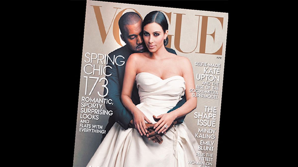 Sueño cumplido. La estadounidense Kim Kardashian anhelaba ser la portada de Vogue y gracias a su marido, Kanye West, parece, lo consiguió.