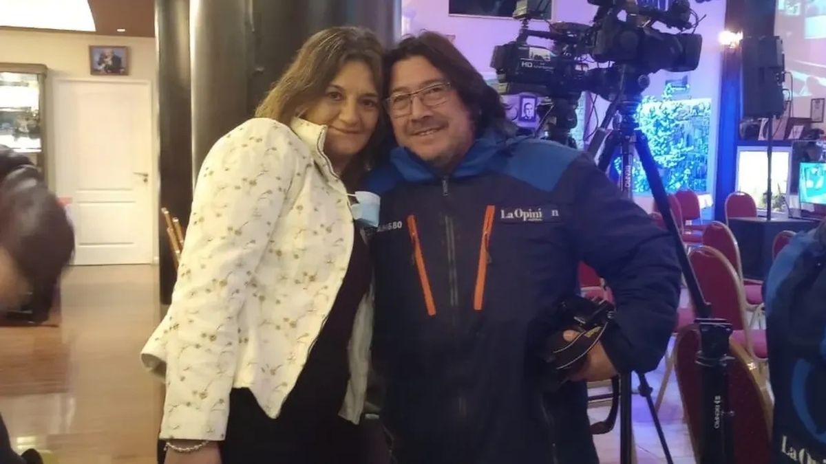 La ganadora del viaje al Mundial Qatar 2022 (Foto: gentileza La Opinión Austral).