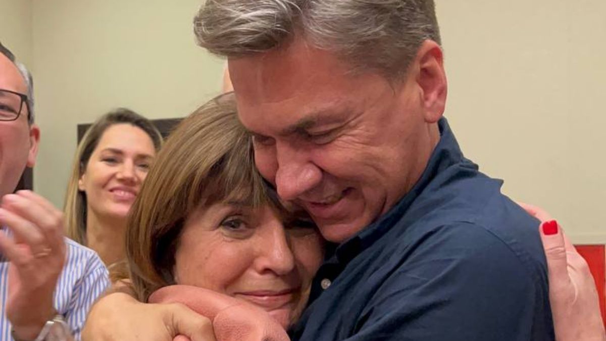 Patricia Bullrich con Leandro Zdero (Foto: JxC)