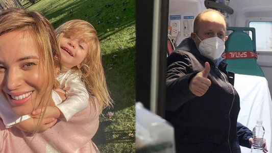 Jésica Cirio y su emoción tras el alta de Martín Insaurralde luego de haberse contagiado de coronavirus