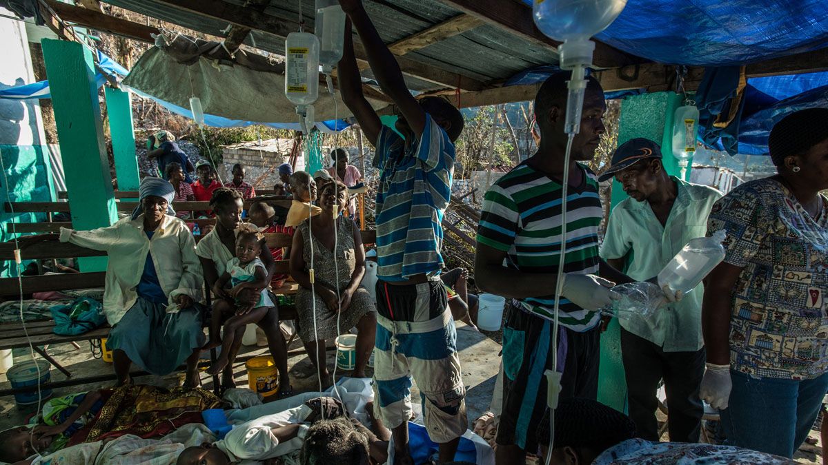 Se triplicaron este año los casos de cólera en el mundo (Foto: Gentileza NY Times)