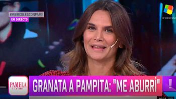 Granata irónica: Me muero que Pampita haga un análisis político de lo que tengo o no tengo que hacer