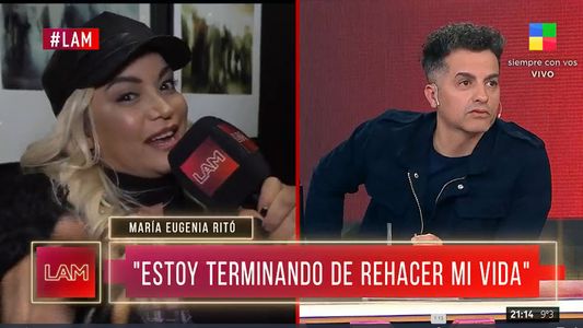 María Eugenia Ritó pensó en colocarse un balón gástrico para bajar de peso