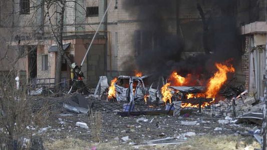 Ataque con misiles balísticos sobre Kiev dejó al menos nueve muertos y 27 heridos