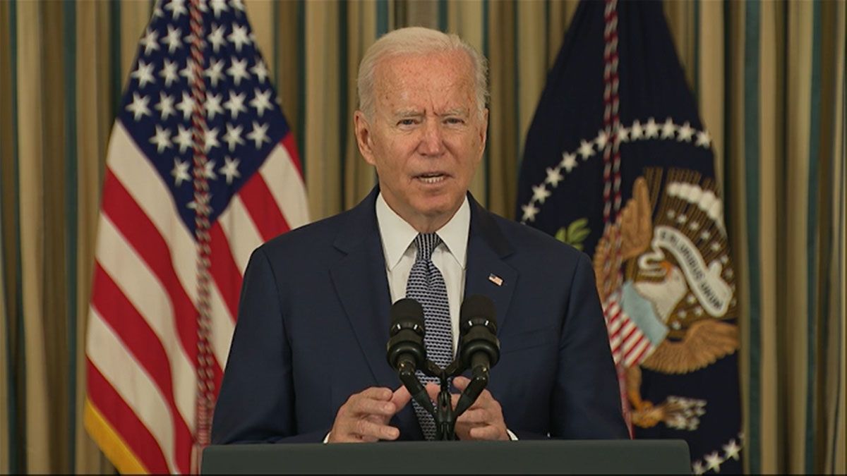 El presidente Joe Biden quiere empezar la vacunación con tercera dosis el 20 de septiembre (Foto: AP)