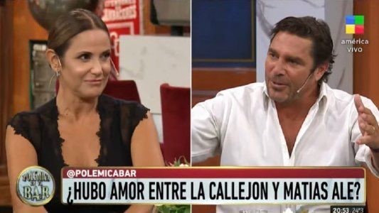 Matías Alé confesó que le fue infiel a Graciela Alfano con María Fernanda Callejón
