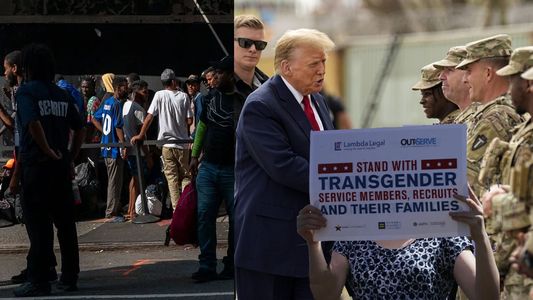 Trump endurece las medidas contra la inmigración y ahora va por la diversidad sexual en el Ejército