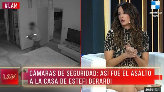 Desde adentro: El video del violento robo a Estefi Berardi