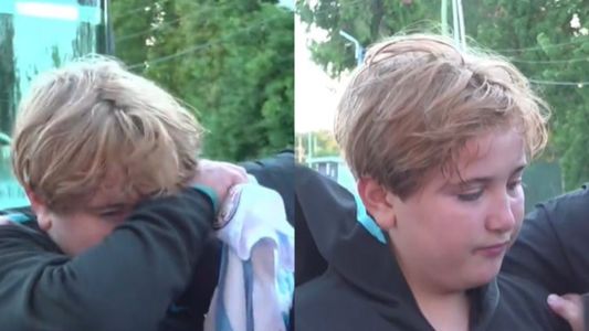 Video: la tristeza de Laureano, el nene que no logró ver a Lionel Messi y conmovió a las redes