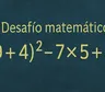 Desafío matemático: ¿lográs resolver la cuenta antes de los 10 segundos?
