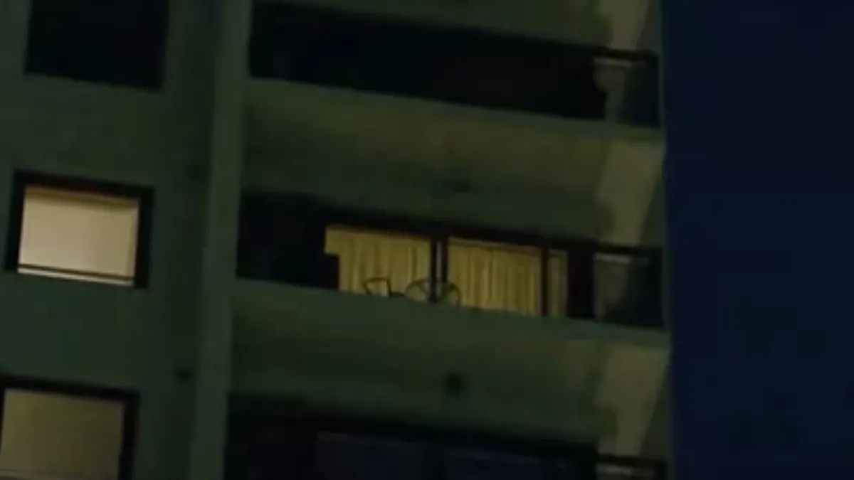 El departamento en donde vive Alberto Fernández. (Foto: Infobae)