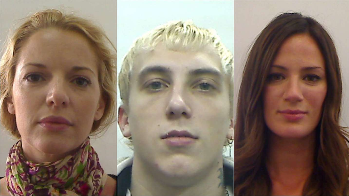 Carina Zampini, El Polaco y Paula Chaves.