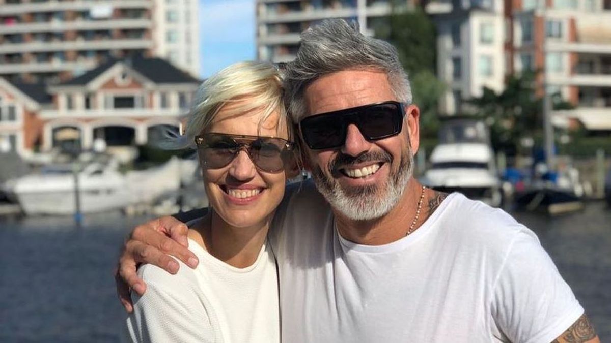 Ingrid Grudke y su pareja, Mart&iacute;n Colantonio.&nbsp;