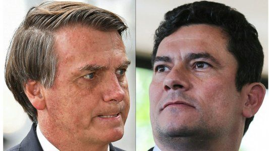 Investigan en Brasil la denuncia de Moro contra Bolsonaro por querer interferir en la acción de la Justicia