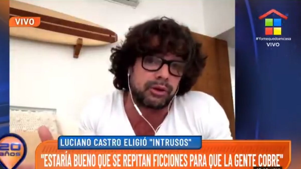 Luciano Castro: Me dan bronca los pelotu... que no acatan la cuarentena