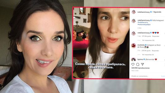 Natalia Oreiro reveló su peor miedo tras haber desembarcado en Instagram