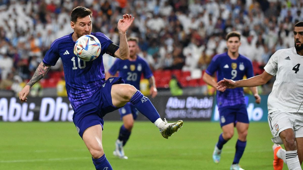La goleada de la Selección ante Emiratos Árabes en Qatar 2022.