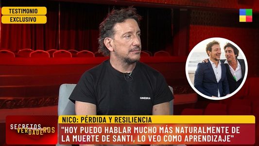 Nico Vázquez habló del pozo emocional en el que cayó tras la muerte de su hermano: Perdí mi...