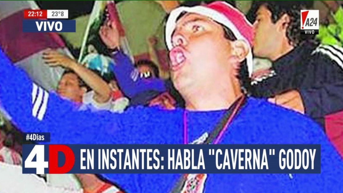Habló Caverna Godoy y dijo ser ajeno a los episodios de violencia del sábado