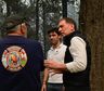 Santilli y Torres recorrieron la zona afectada por los incendios en Chubut: anunciaron una recompensa de $50 millones