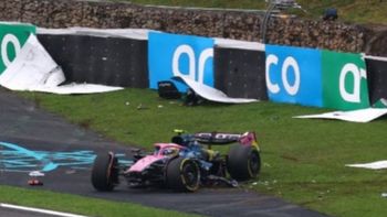 Qué dijo Franco Colapinto tras el choque que preocupó y lo dejó afuera del sprint del Gran Premio de Brasil