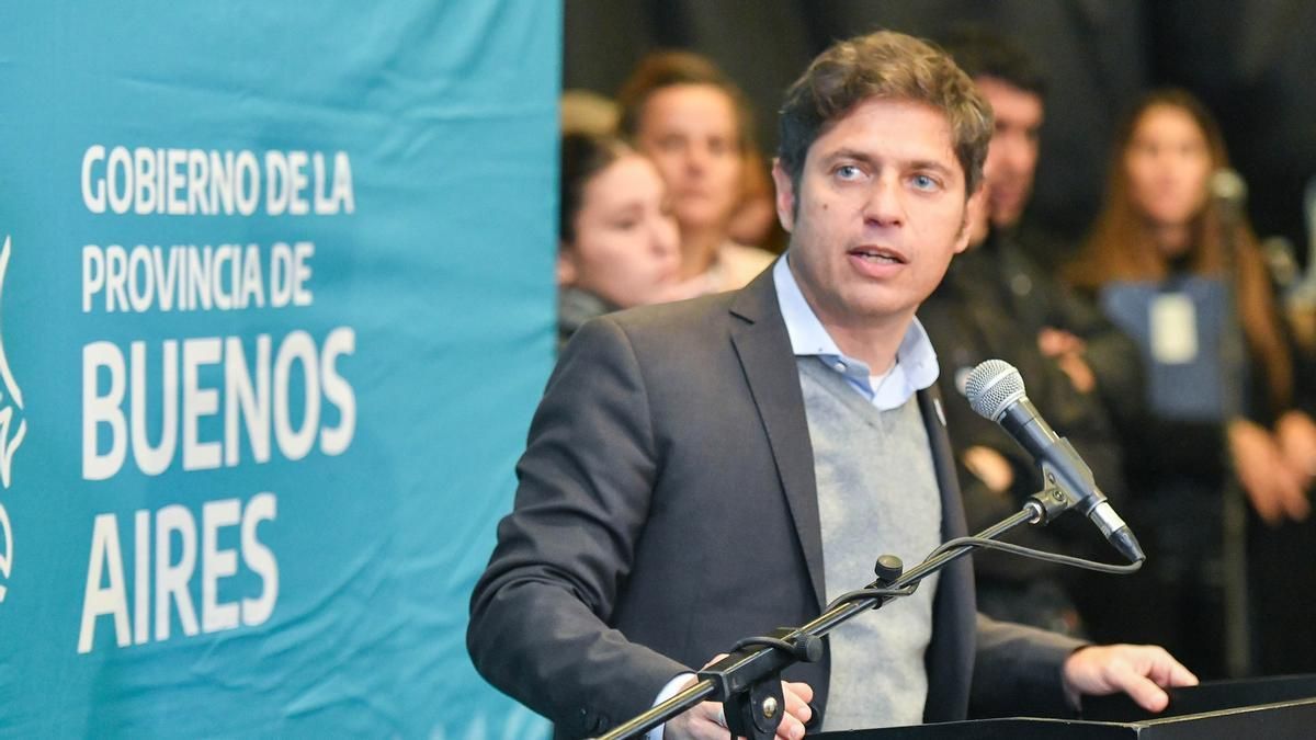 Axel Kicillof postergó el acto que tenía programado para este sábado (Foto: archivo).