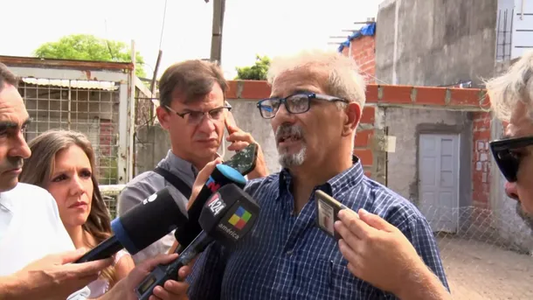 Llamativa reacción del papá de la nena asesinada en Florencio Varela cuando hablaban de su hija