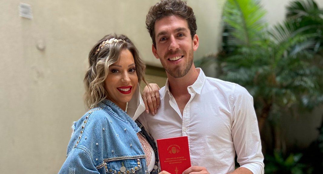 Noelia Marzol y Ramiro Arias pasaron por el registro civil