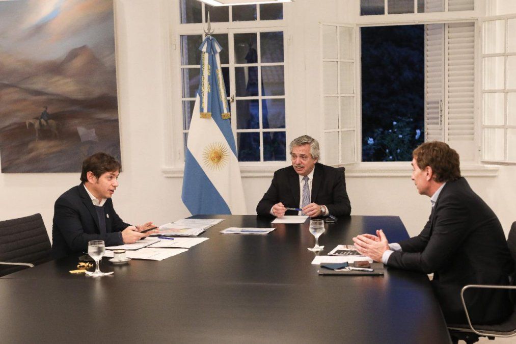¿Qué acordaron Alberto, Kicillof y Santilli y cómo sigue la cuarentena?
