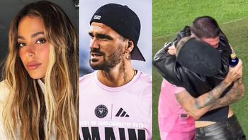 El video del romántico beso de Tini Stoessel y Rodrigo De Paul tras gritar campeón con el Inter Miami El video del romántico beso de Tini Stoessel y Rodrigo De Paul tras gritar campeón con el Inter Miami