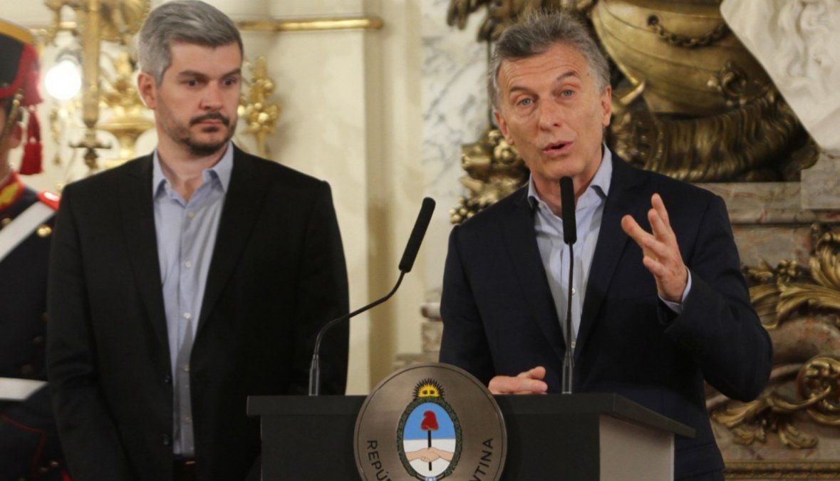 La ausencia de Macri y Marcos Peña en los anuncios, y los signos del final de mandato