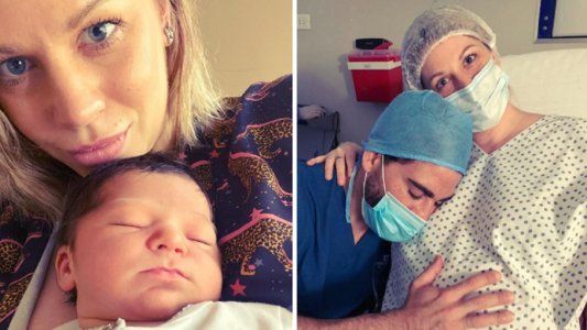 Juliana Giambroni presentó a Dante, su tercer hijo: No necesito nada más