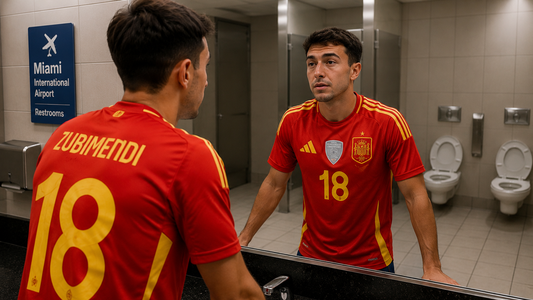España se olvidó a uno de sus jugadores en el aeropuerto: había ido al baño y no se dieron cuenta